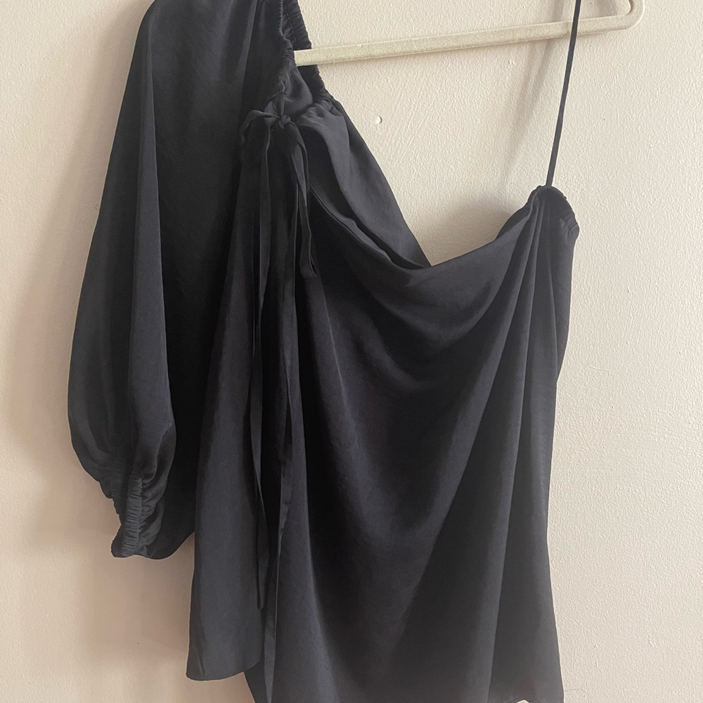 Rachel Roy Black Blouse